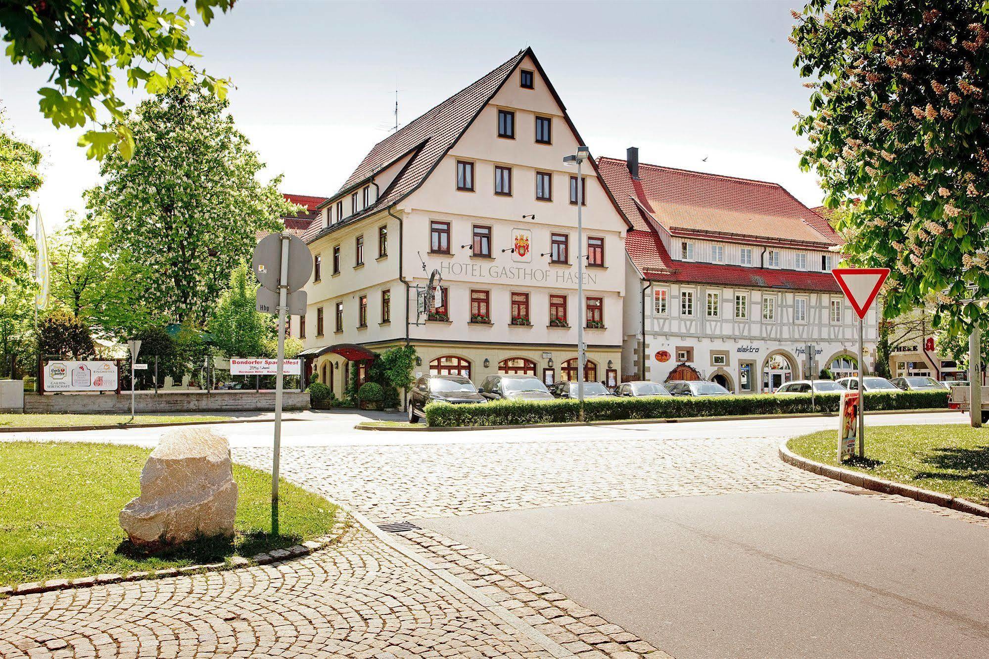 Ringhotel Gasthof Hasen Herrenberg Eksteriør billede